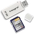 Integral USB 2.0 Single Slot SD Reader