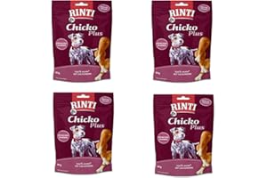 RINTI Chicko Hähnchenschenkel für Hunde - Bundle - 4 x 80 g