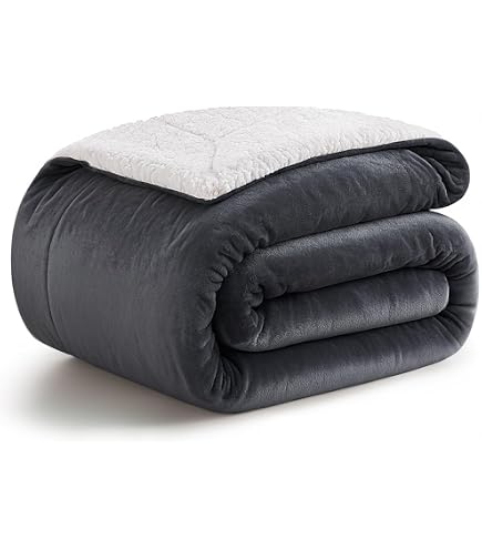 Couverture Polaire Douillette Good Nite – Plaid 150x200 Cm Noir | Doux Et Moelleux Pour Canapé | Lavable Machine | Adulte