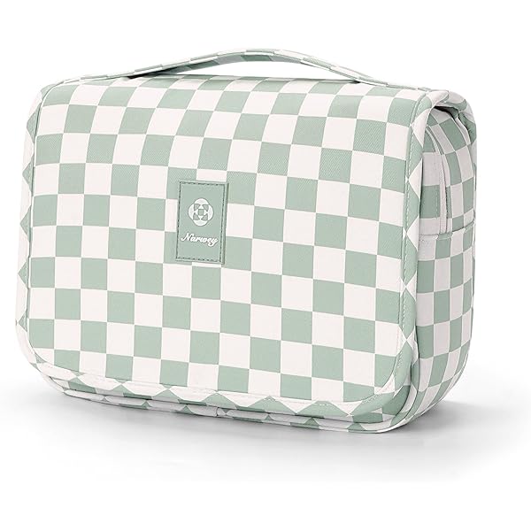 Narwey Grote Grote Opvouwbare Toilettas Grote Wastas Make-up Tas