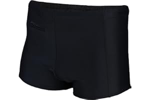 Aquarti Herren Badehose mit Reißverschlusstasche Badeshorts