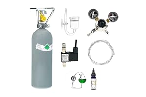 GUEMMER PRODUCTS co2 Anlage Aquarium Komplett-Set Ultimate mit 2kg Mehrwegflasche für Aquarien, gefüllt, NEU - Verschiedene Varianten beachten