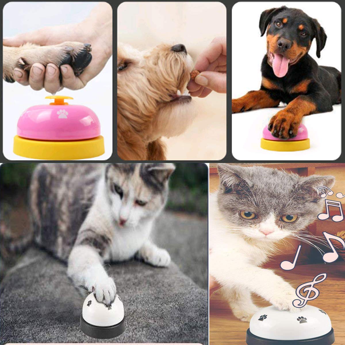 Mengger-Sonnettes-Chien-Formation-Cloche-dApprentissage-de-la-propret-pour-Animal-Domestique-Animaux-Clochette-Acier-Inoxydable-Outils-de-Communication-3-Pices-Sonnette-Cloches