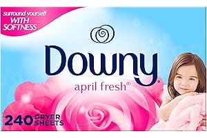 Downy Suave de Abril de Fresh Suavizante secador Hojas, 240 Hilos