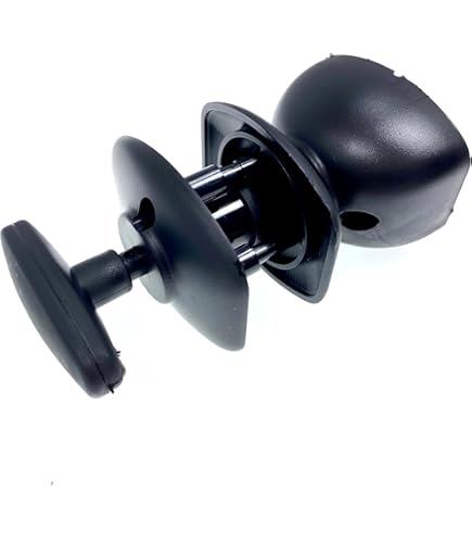 W4 Quick Release Barrel Door Retainer Grey - Caravan Door Stop, Door - View #5