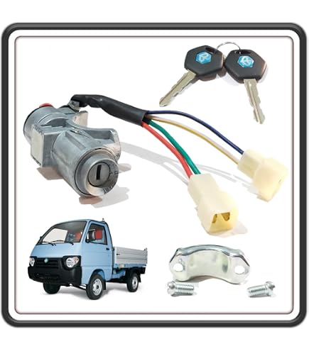 613768 ORIGINALE PIAGGIO KIT SERRATURE AVVIAMENTO APE QUARGO 500 - 8