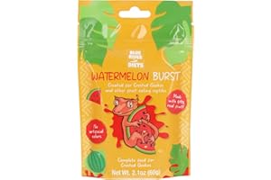 Blue River Diets Complete Crested Gecko Food | All Natural Gecko Food Made in the UK (60g, Watermelon Burst)