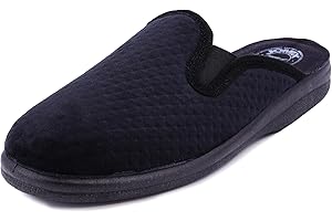JOMIX Męskie kapcie zimowe ciepłe kapcie domowe miękkie wyściełane ciepłe i wygodne kapcie domowe