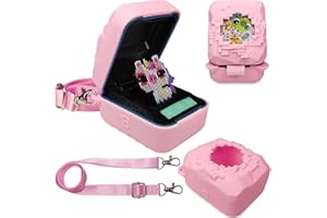 BCWEGION Silikonhülle für Bitzee Magicals Interaktives Spielzeug Digitales Haustier, Schutzhülle für Bitzee Magicals mit Lanyard, Neues Bitsy Elektronisches Virtuelles Haustier(Nur Silikonhülle)