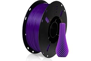 ‎VOXELAB VOXELAB PLA 3D-Drucker-Filament, Maßgenauigkeit +/- 0,02 mm, 1-kg-Spule (2,2 Pfund), 1,75 mm, passend für die meisten FDM-Drucker, lila
