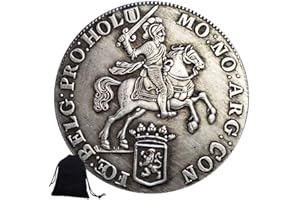 YunBest 1756 - Monete commemorative vintage olandesi da cavaliere Angelo Europa - Moneta della sfida + sacchetto regalo KaiKBax
