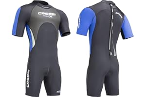 CRESSI Med X Man 2.5mm - Muta Shorty in Neoprene Bifoderato 2.5 mm High Stretch Uomo