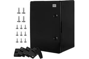 Caja mural Caja IP65 Caja industrial Caja vacía Plástico ABS vacía Placa de montaje del armario Dispositivo de cierre Serie BOXEXPERT Fleet varios tamaños Puerta negra