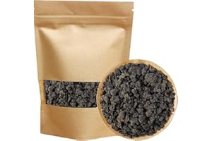 TOYPOPOR Black Horticultural Lava Rock Soil Additive for Cacti Succulents Plants No Dyes or Chemicals 100% Pure Volcanic Rock 2.2LB Top Dressing