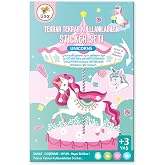 Lino Tekrar Tekrar Kullanılabilen Sticker Seti Unicorns