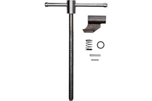 IRWIN Tools IWT3C Record Replacement Main Screw for No. 3 Mechanics Vise (T3C) Black