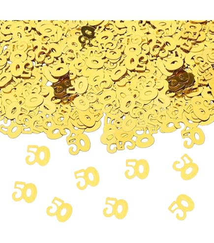 Oblique Unique Happy Birthday Konfetti – 10 Stück, Roségold, Ca. 12x6 Cm, Für Tischdeko & Geschenke