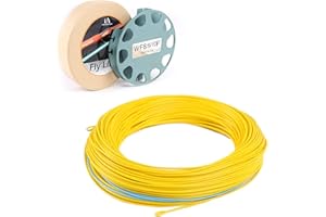 MAXIMUMCATCH Maxcatch Spey Line, Floating Series Fly Line With 2 Welded Loops Fly Fishing Line WF3-11F