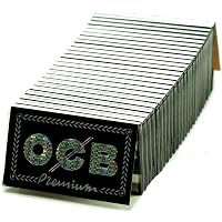Feuilles à Rouler Rizla+ Courtes Bleu | Lot De 25 Carnets De 100 | 68x35mm | Fabriqué En UE