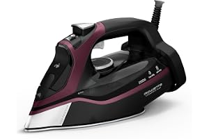 Rowenta Steamforce Ångstrykjärn, Microsteam HD Profile-stryksula, 2 900 W, 45 g/min kontinuerlig ångeffekt, 230 g/min, optima