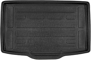 J&J AUTOMOTIVE SCOUTT | Vasca Bagagliaio Proteggi Baule In TPE Su Misura Per 500L dal 2012, Bordo 4cm, Antiscivolo, Inodore, Arrotolabile