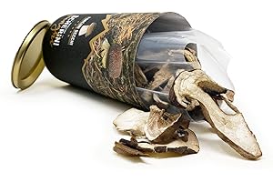 SCHERINI VALTELLINA Scherini - Cèpes séchés - 100g (1er choix) - Champignons séchés de qualité supérieure pour la consommation (Coffret cadeau)