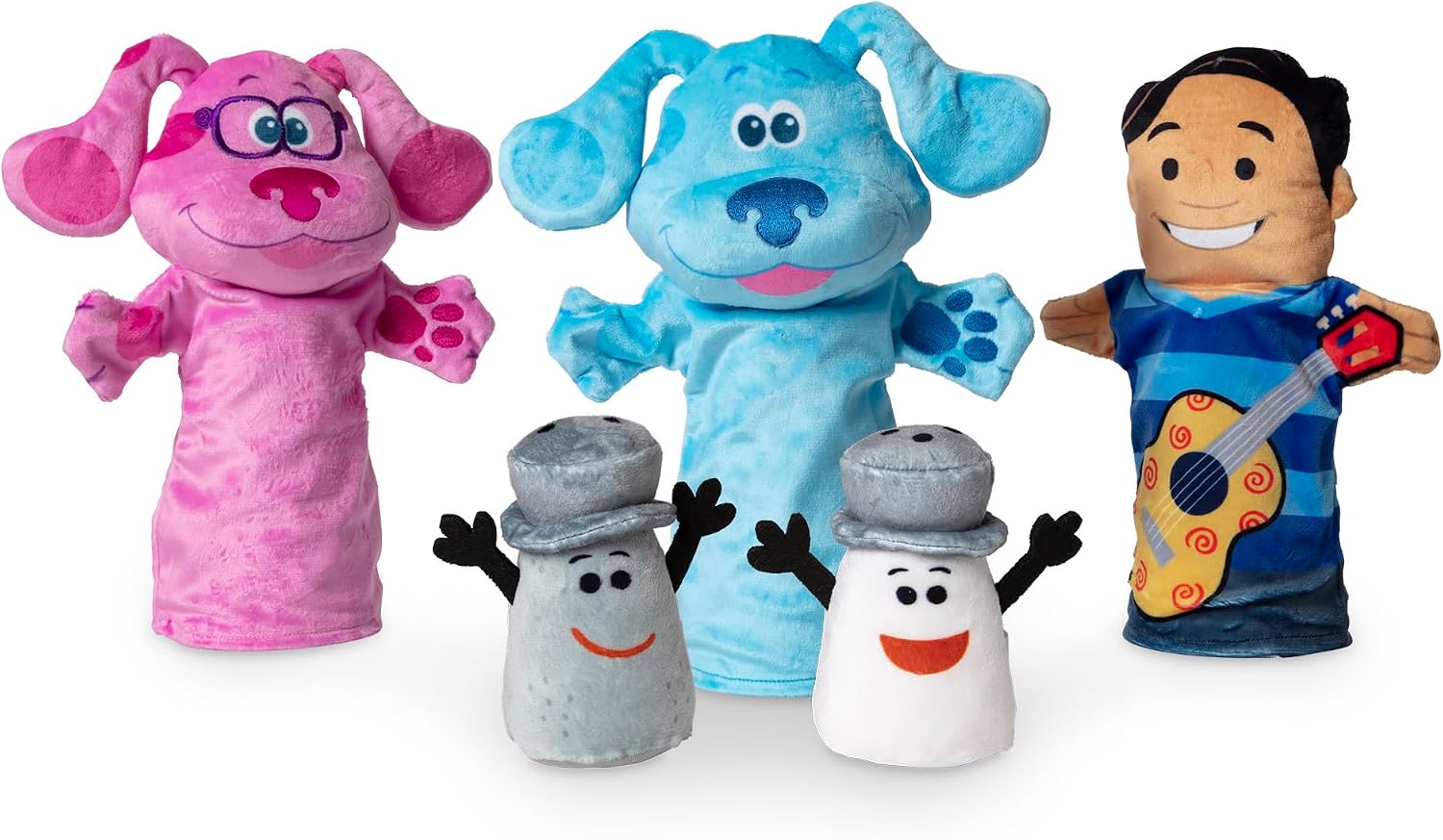 Melissa & Doug Blue's Clues & You! Títeres de Manos y Dedos (5 Piezas)
