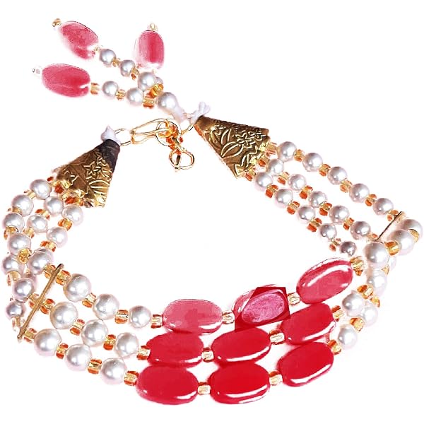 Urvi Creations Rakshabandhan Rakhi Set - Brass & Pearl Rakhi For Brother With Bhabhi Bangle Lumba (Multicolour) - View #2