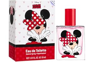 KP PHARMA Disney Minnie Mouse Children Eau de Toilette Natural Perfume Spray, Vegan and Dermatologically tested EDT Spray for Kids - Safe Daily Fragrance Gift, 30ml
