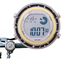 Orologio Digitale Da Motocicletta ONEVER - Mini Orologio Adesivo Impermeabile Per Manubrio - Foto 7
