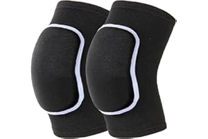 BLURBE Volleyball Knee Pads for Women & Men – Soft, Cushioned, Durable Knee Protection for Sports, Yoga, Pilates, Dance & Work – Lightweight, Slip-Resistant Design