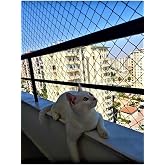 2 X 2 Metre Kedi Koruma Filesi Balkon Filesi 2 Mm Kedi G&uuml;venlik Filesi Bebek G&uuml;venlk Filesi -