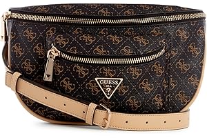 GUESS Damska torba na pasek Manhattan, Brązowy, One Size, Torba na pasek Manhattan