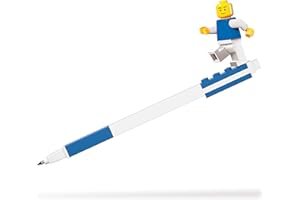 IQ Gel Pen - Blu + Minifigure
