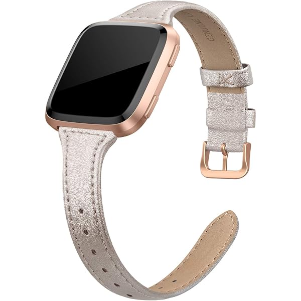 Cinturino Magnetico In Acciaio Per Fitbit Versa / Versa 2 / Versa Lite / SE - Champagne Oro, Regolabile (Taglia L, Polso 16,5-26,2 Cm)