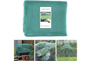 Gardening Naturally Soft Green Anti Butterfly Netting for Garden Fruit Crop Protection (2m x 5m)
