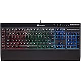 Corsair K55 RGB Tastiera Gaming (Cablato) USB 2.0 Type-A, Retroilluminazione RGB Multicolore, Italiano QWERTY, Nero