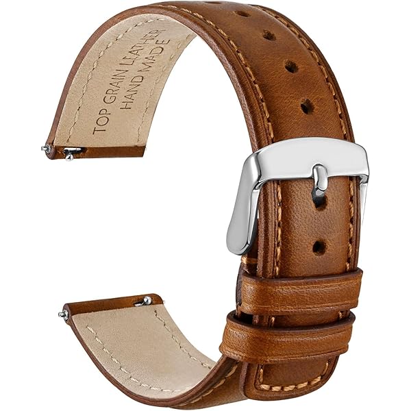Bracelet De Montre 20mm Cuir Véritable Marron - Fabriqué En Italie - Campagnolo - Neuf