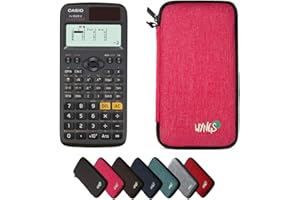 CALCUSO Sparpaket Pink mit Taschenrechner Casio FX-85DE X ClassWiz
