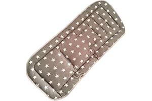 Rianpesn Stroller Seat Liner Pad For Children,Soft And Breathable Air Cotton Baby Stroller Cushion - For Baby Carrier Pram, Thick Padding, Non Slip