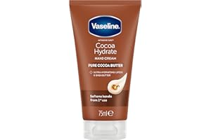 Vaseline Intensive Care Cocoa Hydrate moisturiser with ultra-hydrating lipids and shea butter Hand Cream for dry hands 75 ml
