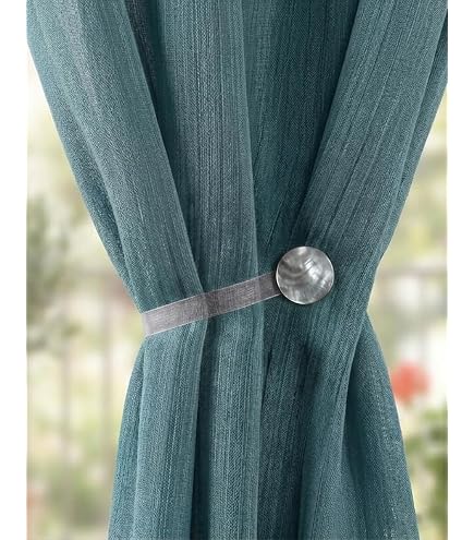 2 Ganci Decorativi Per Tende Da Parete Con Viti, Porta Nappe In Metallo Vintage Per Decorazioni Per La Casa Argento 88950723