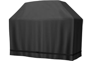 ZHSX Funda para Barbacoa Impermeable 155 x 66 x 112 cm, Funda Protectora de Barbacoa Exterior, Cubierta para Parrilla Resistente al Agua, Cubierta para Barbacoa con Correas Ajustables para Weber, Genesis