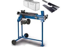 Scheppach liegend Holzspalter HL760LS Brennholzspalter Hydraulikspalter | elektrisch 230V | inkl. Untergestell | Spaltkraft 7 Tonnen | Spaltlänge 520mm | 2200W Leistung