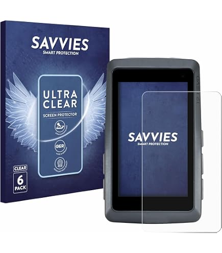 Lot De 6 Films Protecteurs D'écran Pour Compteur Vélo Sigma ROX 11.1 Evo - Clair, Marque Savvies