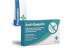 SC Products Anti Fart Joke Pill Boxes & Prescription Bag Funny Gifts for Men | Joke Pills Box Mens Stocking Fillers | Funny Secret Santa Gifts for Men Christmas Presents for Dad, Boyfriend, Husband