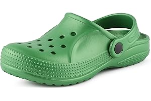 Ladeheid Clogs Kinder Schuhe für Mädchen und Jungen leichte Gartenclogs Gartenschuhe Kinder KL055