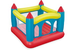 Bestway | Royal Leap uppblåsbar studshus för barn, ålder 3+, studsslott med inbyggd studsmatta