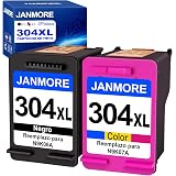 HP 304 3JB05AE, Negro y Tricolor, Pack de 2, Cartuchos de Tinta Originales,  Compatible con impresoras de inyección de tinta HP DeskJet 2620, 2630,  3720, 3730, 3750, 3760; HP Envy 5010, 5020, 5030 : Hp: Amazon.es:  Informática