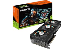 GIGABYTE GeForce RTX 4070 TI GAMING OC 12GB Scheda grafica - 12GB DDRX6 21Gbps 192bit, PCI-E 4.0, Core 2565Mhz, RGB, DisplayPort 1.4, HDMI 2.1a, NVIDIA DLSS 3, GV-N407TGAMING OC-12GD